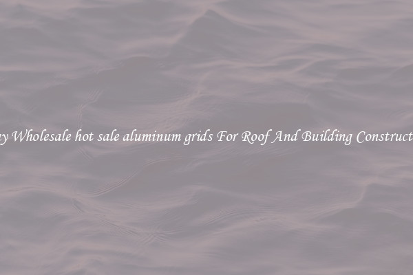 Buy Wholesale hot sale aluminum grids For Roof And Building Construction