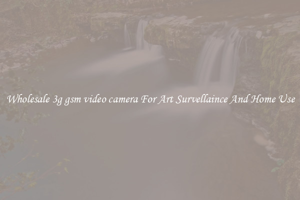 Wholesale 3g gsm video camera For Art Survellaince And Home Use